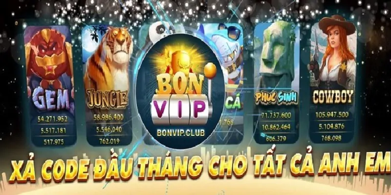 Giao diện Bon vip