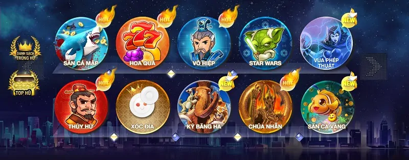 Kho game đa dạng tại Maxvip