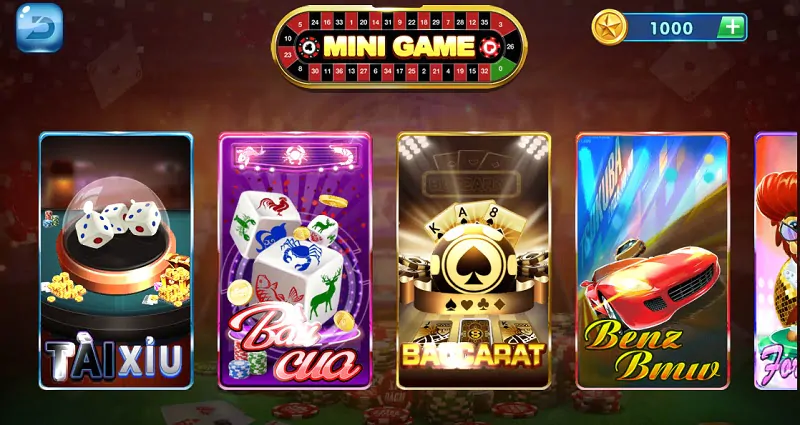 Minigame tại cổng game BanCaH5