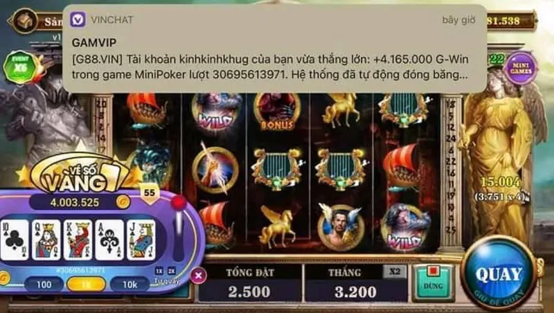 Nhận giftcode và cơ hội thắng lớn tại cổng game Vin88