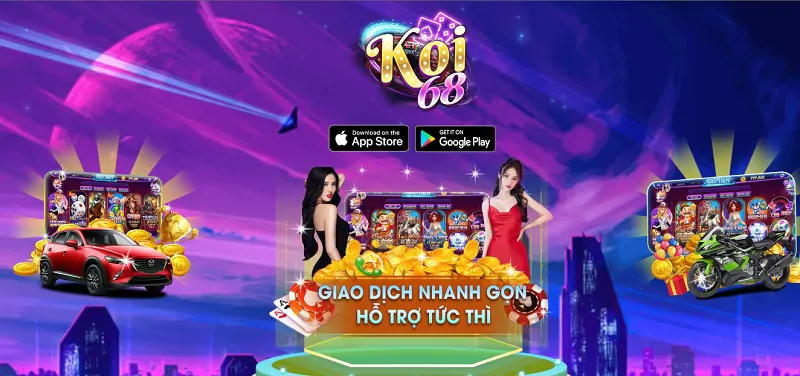 Thương hiệu cổng game đổi thưởng uy tín hàng đầu Koi68 Fun