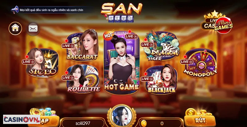 Ưu điểm về kho game đa dạng, hấp dẫn nhất 2022