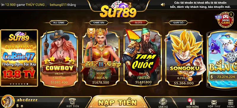 Săn hũ từ 50 triệu trở lên trong game slots đặc sắc