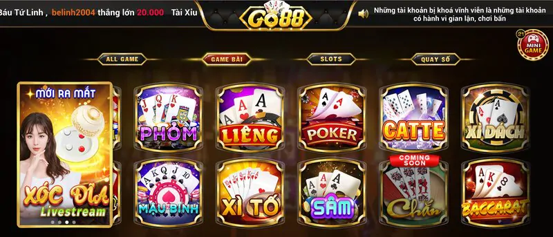 Bật mí kỹ năng chơi game bài Baccarat Go88 luôn thắng cho người mới bắt đầu