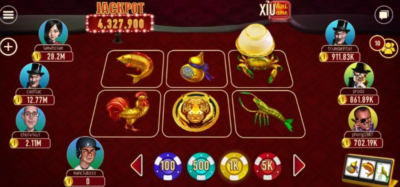 Quy trình tham gia đặt cược game bầu cua trực tuyến cơ bản