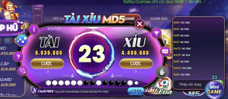 Kinh nghiệm đặt cược game Tài xỉu MD5 mà bạn cần biết